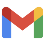 Gmail logo with colorful design