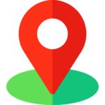 Red location pin