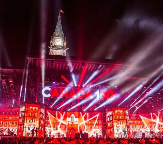 Large national celebration managed with special event traffic control, road closures, and crowd safety planning